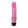 LIFELIKE VIBE Güçlü Titreşimli Jel Dokulu Klasik Vibratör Penis 21 CM - Pembe