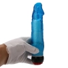 LIFELIKE VIBE Güçlü Titreşimli Jel Dokulu Klasik Vibratör Penis 21 CM - Mavi