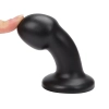 LIFELIKE VIBE Ultra Realistik Dokulu Vantuzlu Anal Butt Plug 9.5 CM - Siyah