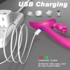 Lord Rabbit Şarjlı G Nokta ve Klitoris Uyarıcı Vibratör Strapless Strap On 2 in 1 Vibratör