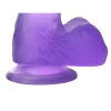 Lovetoy Yumuşak Jel Dokulu Dildo Penis 16 Cm  Mor