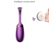 M2 - Şarjlı Uzaktan Kumanda ve Ses Kontrollü G-Spot ve Klitoris Uyarıcı Giyilebilir Vajinal Top