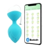 Mannuo Telefon Uyumlu Bluetooth Destekli Kegel Orgazm Topu