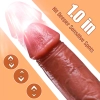 Master Perfection Dildo Micheal - Isıtmalı İleri Geri Hareketli ve Rotasyonlu Gerçekçi Damarlı Yapay Penis Vibrator