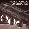 Master Perfection Dildo Frank - Isıtmalı İleri Geri Hareketli ve Rotasyonlu Gerçekçi Damarlı Zenci Yapay Penis Vibrator