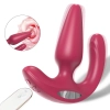Medea Rct Şarjlı Kablosuz Kumandalı Gizlice Giyilebilir Anal Vajina Klitoris Uyarıcı 3 in 1 Vibratör