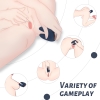 Mia Şarjlı G Spot ve Klitoris Uyarıcı Saklanabilir Mini Boyut Çift Uçlu Meme Ucu Vibratörü