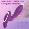 MR Z. Klitoris ve Vajina Uyarıcı G-Spot Tapping Su Geçirmez 3 in 1 Vibratör
