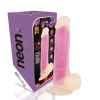 NEON ELITE Glow in the Dark  - Karanlıkta Parlayan Dildo Ultra Realistik Yapay Penis Vibrator Pembe