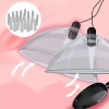 POTE Uzaktan Kumandalı Tırtıklı Göğüs Ucu Masajlı Uyarıcı 2 in 1 Vibratör