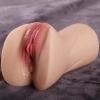 Premium Masturbator Candice - Realistik Dokulu Anal Vajinal 2 in 1 Titreşimli Suni Vajina