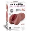 Premium Masturbator Natasha - Realistik Dokulu Melez Anal Vajinal 2 in 1 Titreşimli Suni Vajina