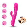 PRIME TOYS Spunk Şarjlı Çift Motorlu G Nokta ve Klitoris Uyarıcı 2 in 1 Rabbit Yapay Penis Vibratör - Pembe