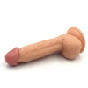 Realistic Dildo 20.3 Cm Gerçekçi Dokulu Testisli Penis