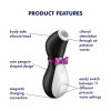 Satisfyer Pro Penguin Su Geçirmez Meme Ucu ve Klitoris Emiş Vibratörü