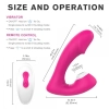 SHande Uzaktan Kumandalı Usb Şarjlı 9 Modlu Klitoris Emici Vibratör
