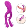 SINGUN Manyetik Şarjlı Klitoris Uyarıcı ve Testis Masajlı Penis Halkası