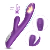 SPARK Isıtmalı Klitoris ve G Spot Uyarıcı 2 in 1 Rabbit Vibratör - Mor