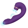 Sunn Curve Klitoris Emiş Vajinal Tıklatma ve Titreşimli 3 in 1 Vibratör