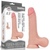 Tam Testisli Hareketli Deri Ultra Yumuşak Çift Katmanlı Penis 22 CM - Sliding Skin Dual Layer Dong Whole Testicle