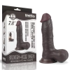 Tam Testisli Hareketli Deri Ultra Yumuşak Çift Katmanlı Zenci Penis 20 CM - Sliding Skin Dual Layer Dong Whole Testicle