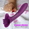 TARA Manyetik Şarjlı Çift Motorlu G-Spot ve Klitoris Uyarıcı Hareketli Dil Vibratör