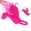 Testis Ve Penisten Kilitli Titreşimli Penis Halkası