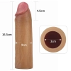 Ultra Gerçekci Uzatmalı Penis Kılıfı - Revolutionary Silicone Nature Extender