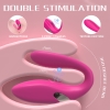Umi Rct Şarjlı Kumandalı Eğilebilir G Nokta ve Klitoris Emiş Uyarıcı 2 in 1 U Tipi Çift Vibratörü
