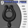 Unicorn Rct Kablosuz Kumandalı Klitoris Uyarıcı Vibratör Çiftlere Özel U TYPE Titreşimli Penis Yüzüğü
