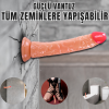 UNIQUE Realistik Dokuda Dildo Vantuzlu Gerçekçi Yapay Penis 21 CM