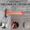 UNIQUE Realistik Dokuda Mini Dildo Vantuzlu Gerçekçi Yapay Penis 14 CM