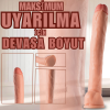 UNIQUE XXL Realistik Dokuda Kalın Dildo Mega Boy Gerçekçi Yapay Penis 38 CM