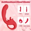 PRIME TOYS Vasana Klitoris ve G Spot Uyarıcı 2 in 1 Hareketli Orgazm Dil Vibratör