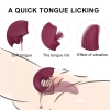 VELVET Kiss G Spot ve Klitoris Uyarıcı 2 in 1 Dil Vibratör