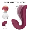 VELVET Kiss G Spot ve Klitoris Uyarıcı 2 in 1 Dil Vibratör
