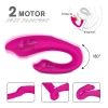 Wejoy Rct Şarjlı Kumandalı Çift Motorlu İlişkide Kullanılabilir G Nokta ve Klitoris Uyarıcı Vibratör