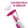 WISTONE Ultra Güçlü Emiş ve Titreşimli Dil Hareketli Isıtmalı Orgazm Masaj Vibratör