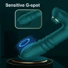 XMAS G-Spot Tapping Klitoris Emiş ve İleri Geri Hareketli Isıtmalı 4 in 1 Vibratör