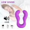 Yeain Uzaktan Kumandalı Strapless Çift Titreşimli Kıskaç Şeklinde Çatal G Spot Vibratör